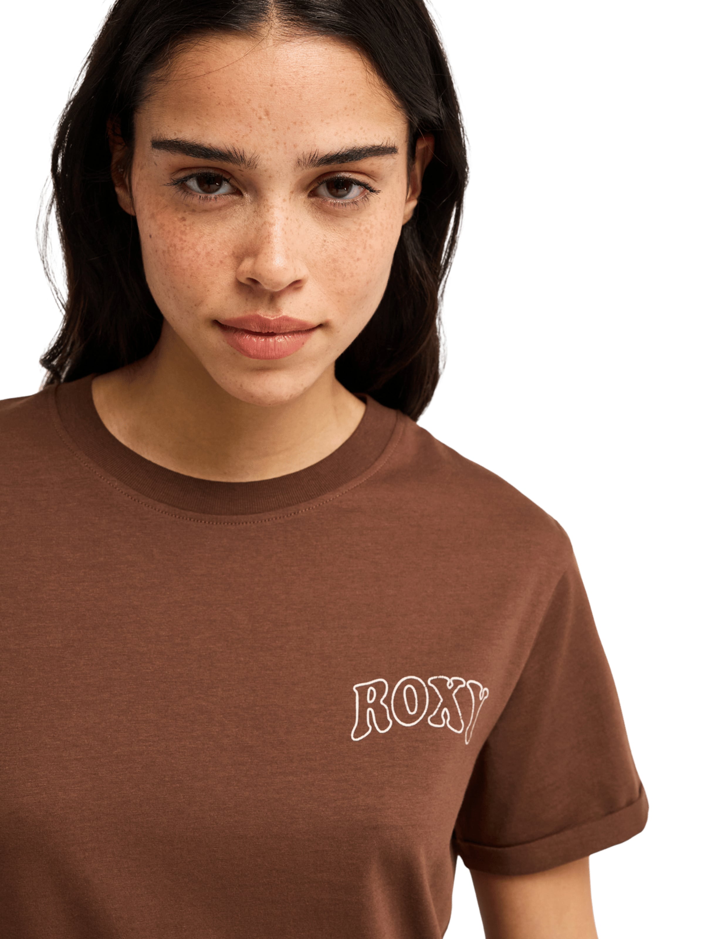 ROXY T-shirt 'OCEAN' i brun