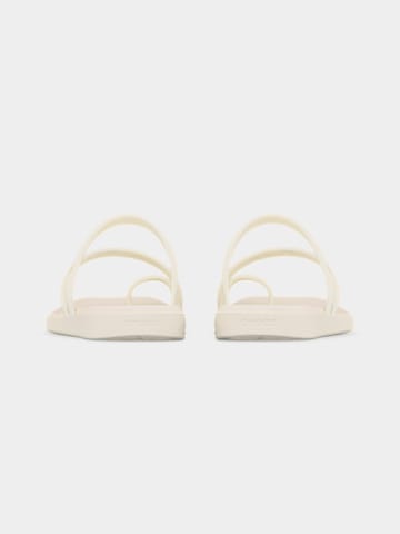 Crocs Zehentrenner 'Miami Toe Loop' in Beige