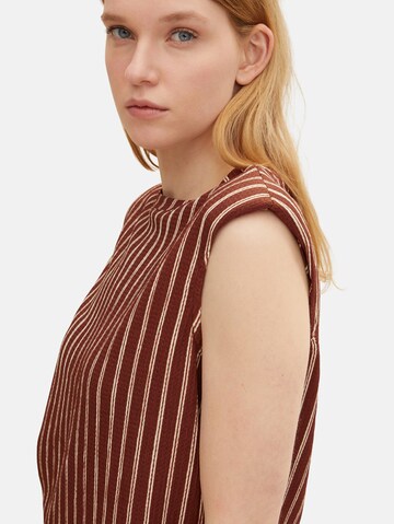 TOM TAILOR DENIM Top in Brown