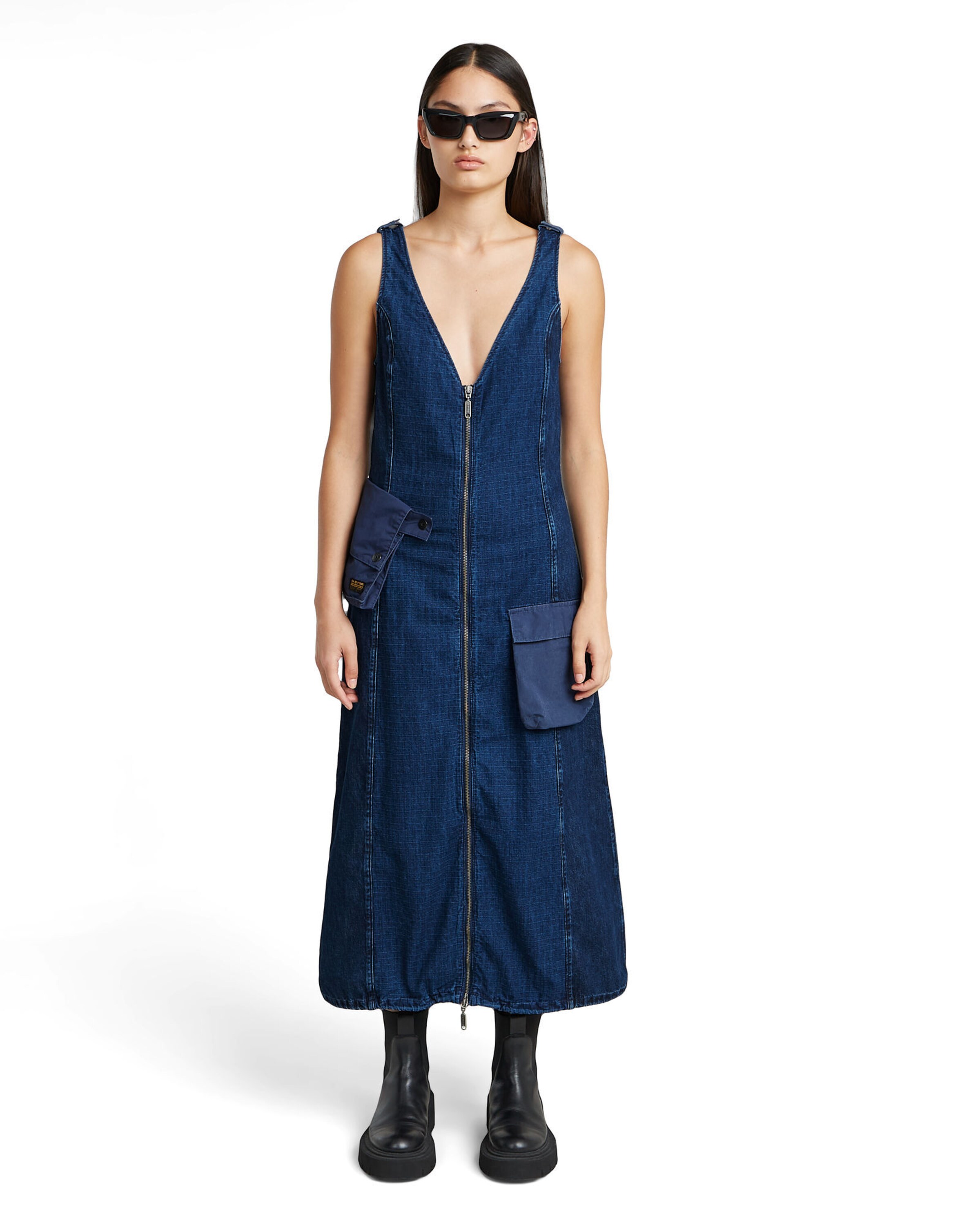 G-STAR Jurk in Blauw