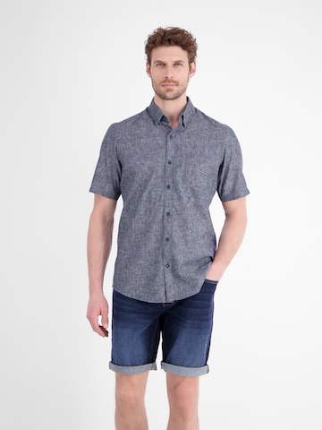 Coupe regular Chemise business LERROS en bleu : devant