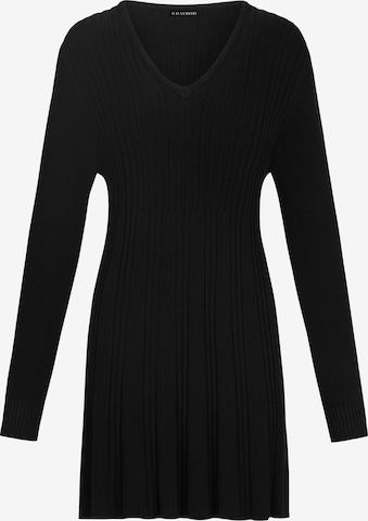 Kraimod Úpletové šaty – černá: přední strana