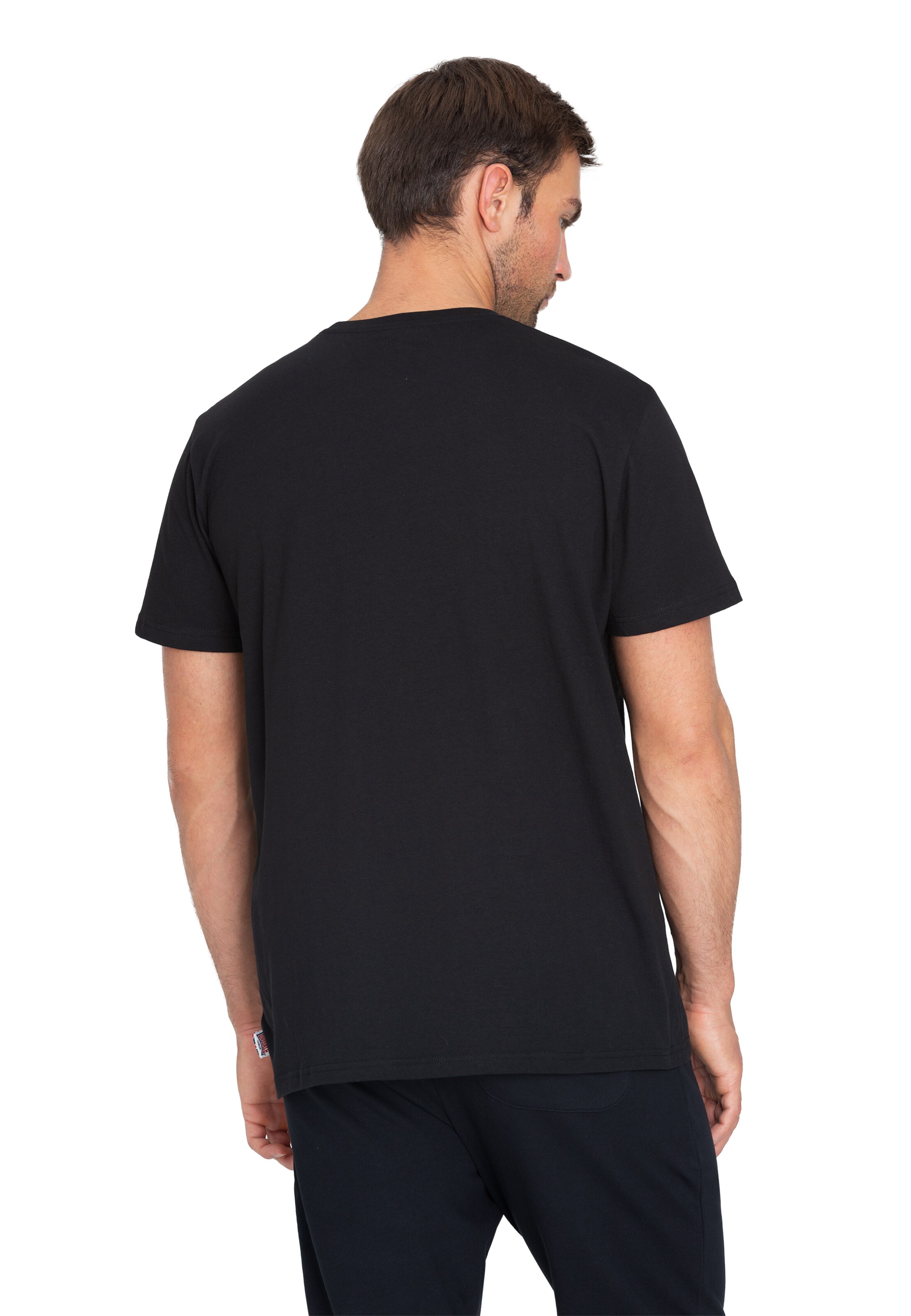 LONSDALE Tričko 'Kai' - Čierna