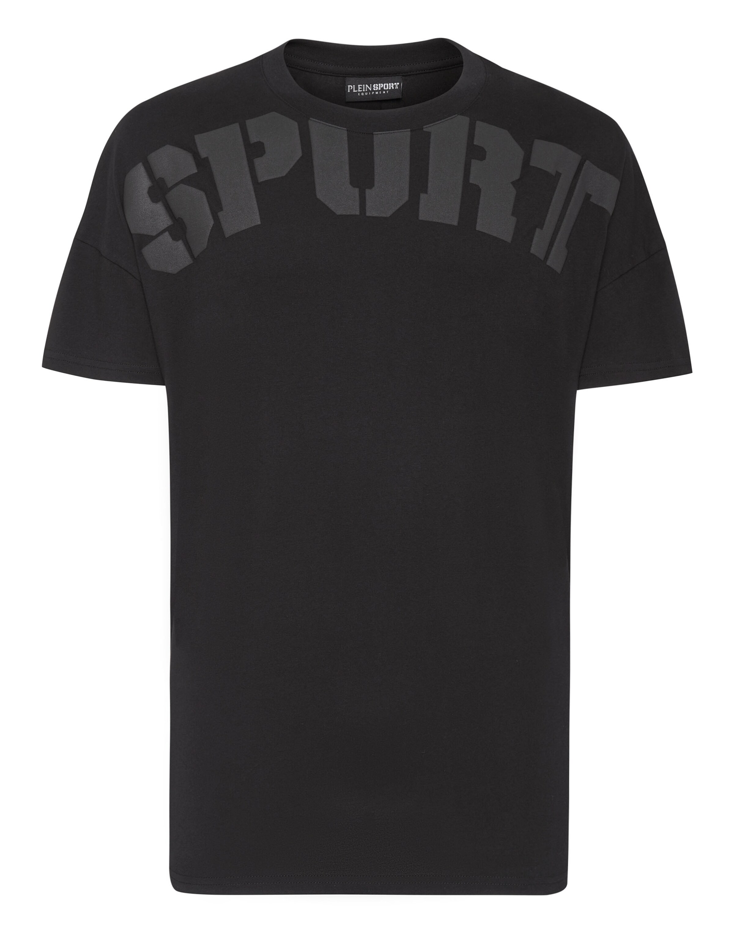 Maglietta di Plein Sport in nero: frontale