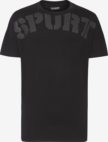 Maglietta di Plein Sport in nero: frontale