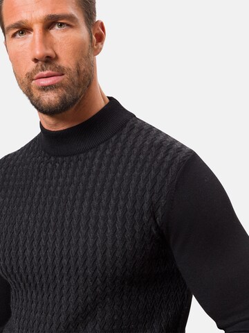 PIERRE CARDIN Pullover in Schwarz