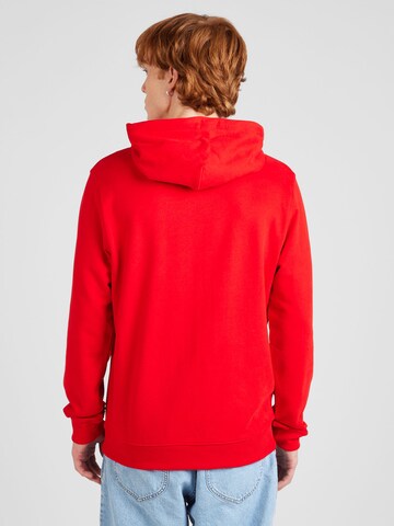 Tommy JeansSweater majica 'ESNTL' - crvena boja