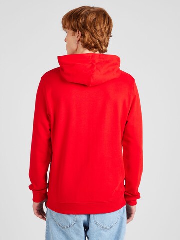 Felpa 'ESNTL' di Tommy Jeans in rosso