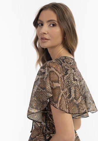 faina - Blusa em bege