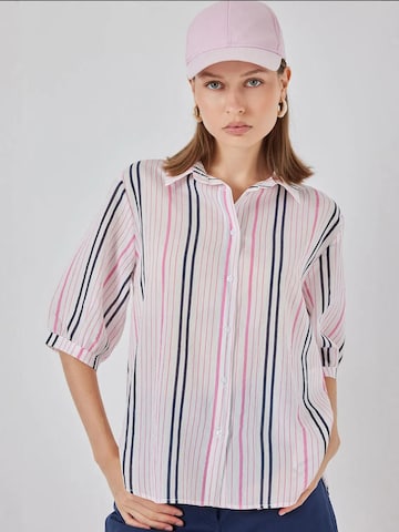 Camicia da donna di Bigdart in rosa: frontale