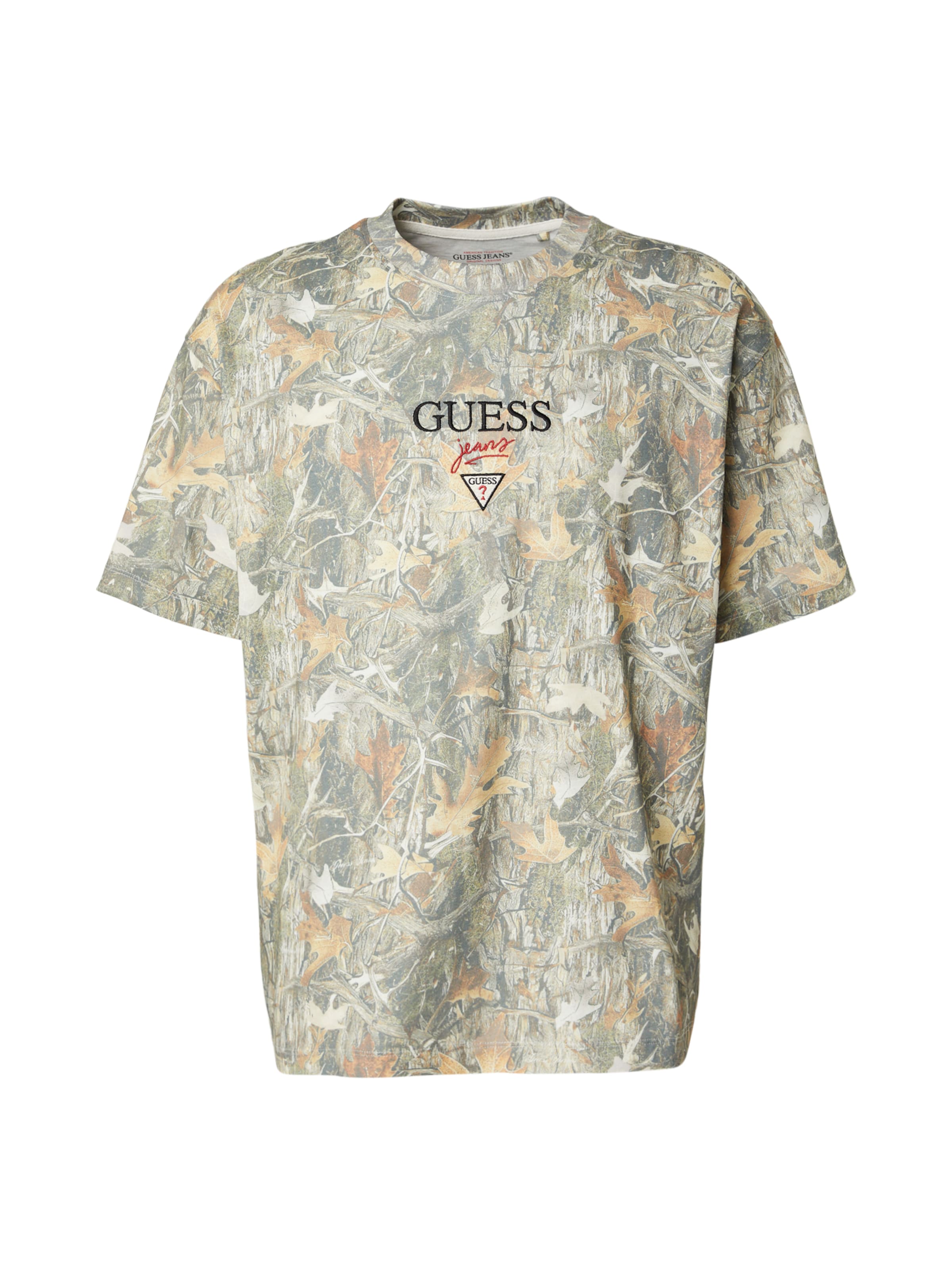 GUESS Majica | zelena barva: sprednja stran