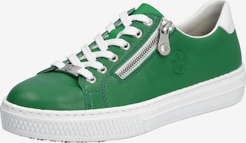 Rieker - Zapatillas deportivas bajas en verde: frente