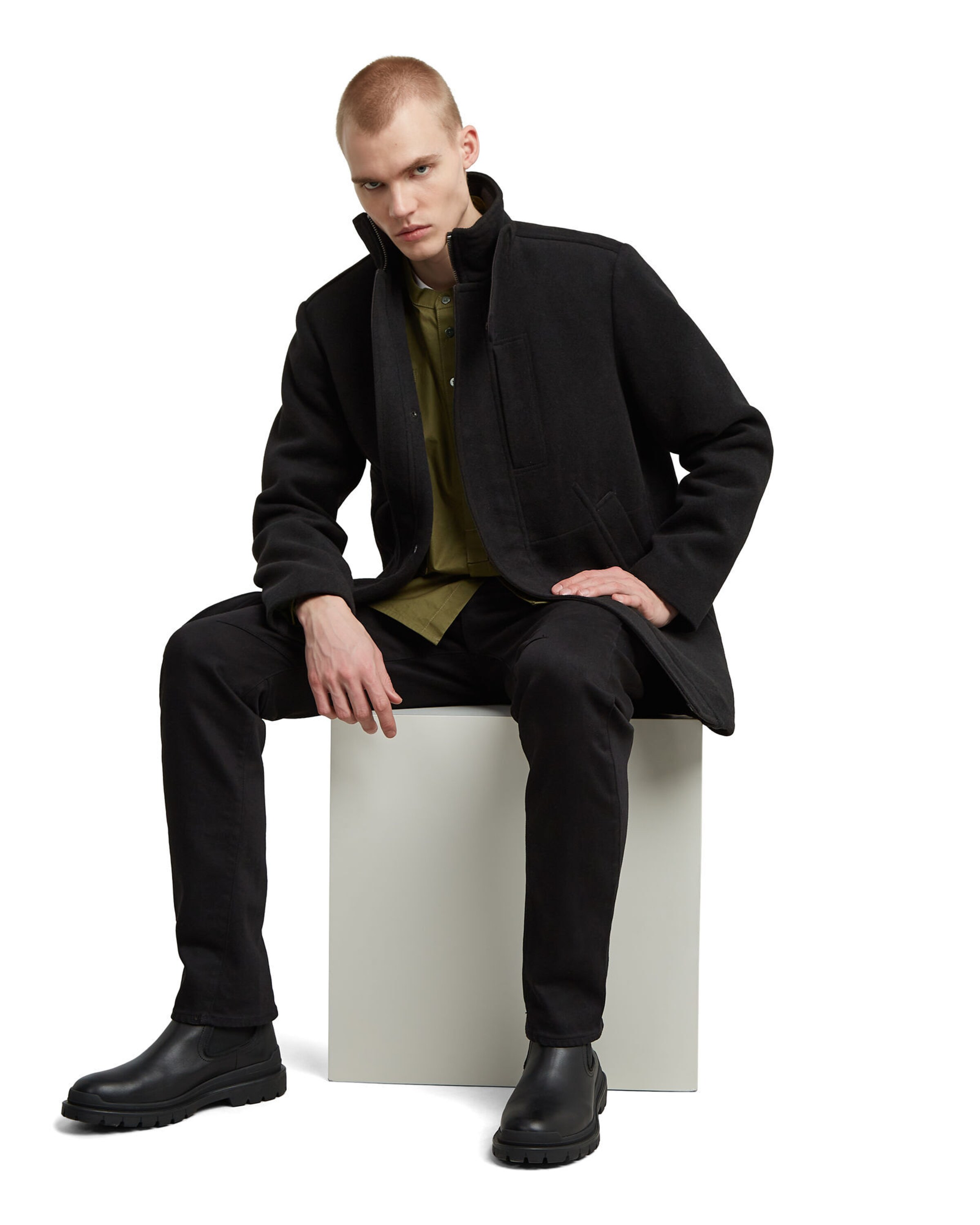 G-STAR Slim fit Jeans 'Contor' in Black