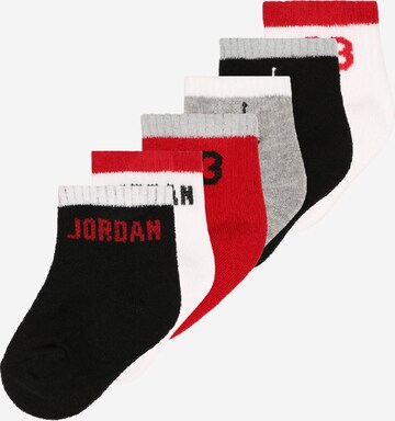 Chaussettes Jordan en gris : devant