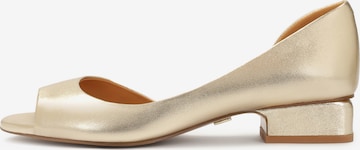 Pumps de la Kazar pe auriu: față