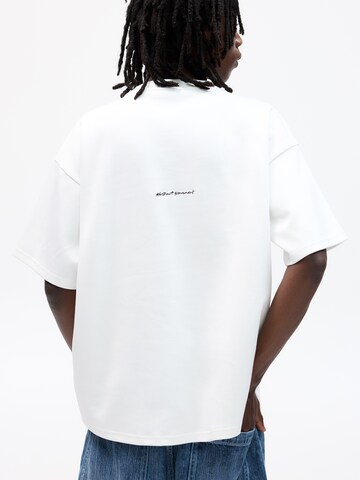 Pull&Bear Tričko – bílá