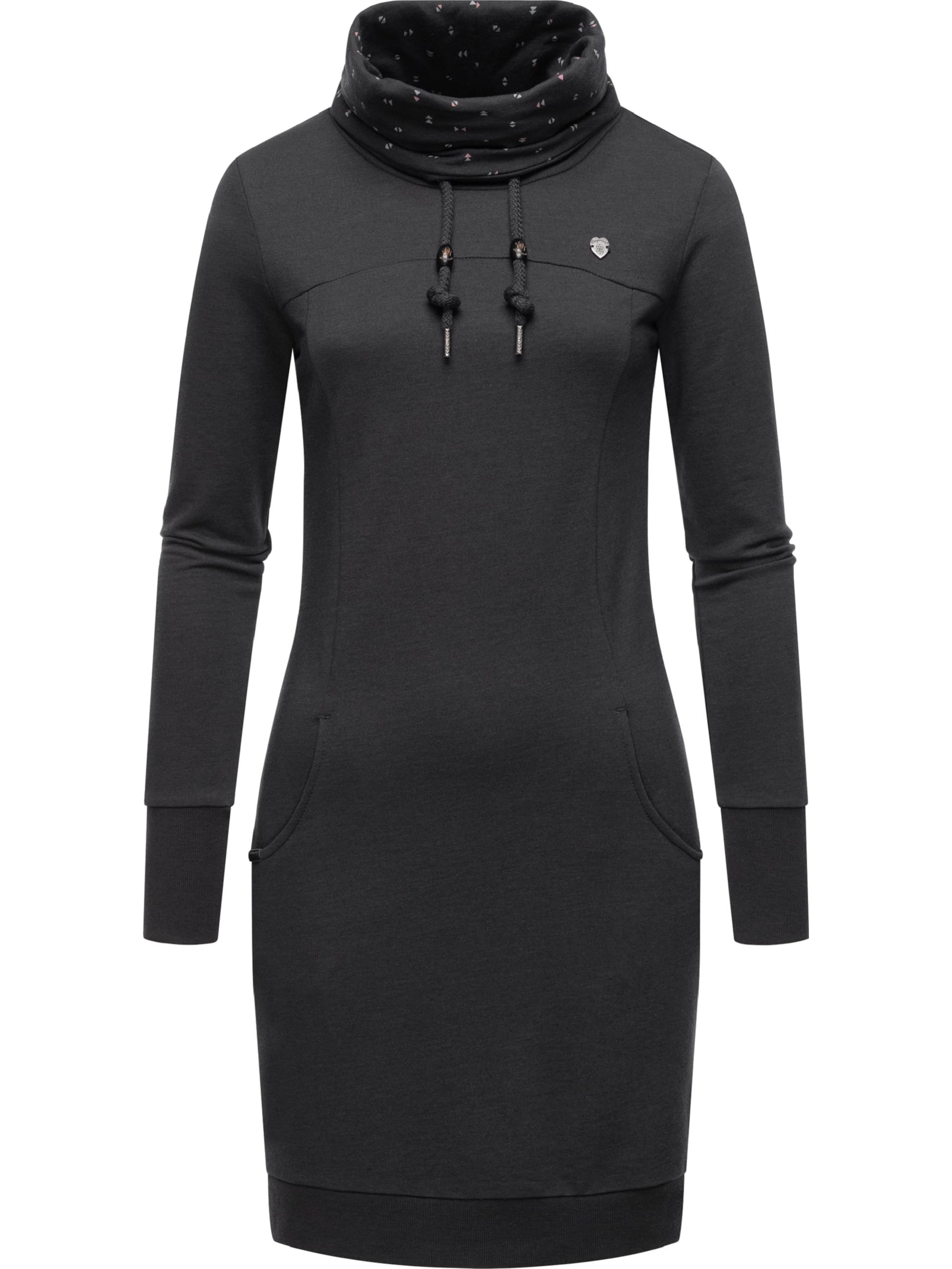 Ragwear Kleid 'Ditik' in Grau: Vorderseite