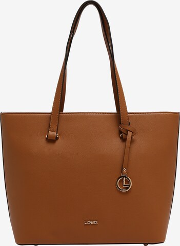 L.CREDI Shopper 'Filippa' in Brown: front