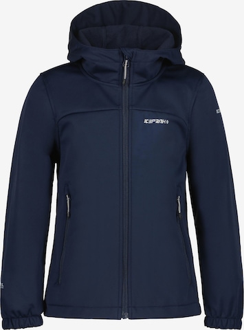 ICEPEAK - Casaco outdoor 'KLEVE' em azul: frente