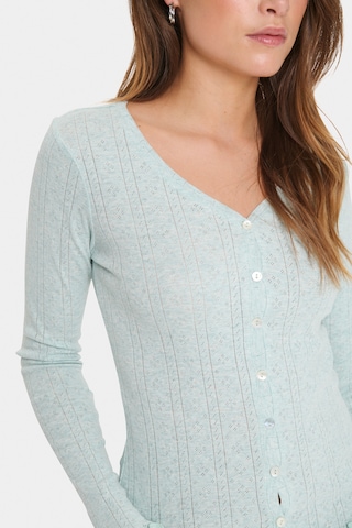 Cardigan 'Gru' SAINT TROPEZ en bleu