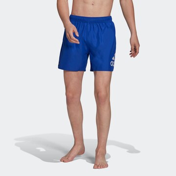 ADIDAS SPORTSWEAR Swimming Trunks in Blue: front