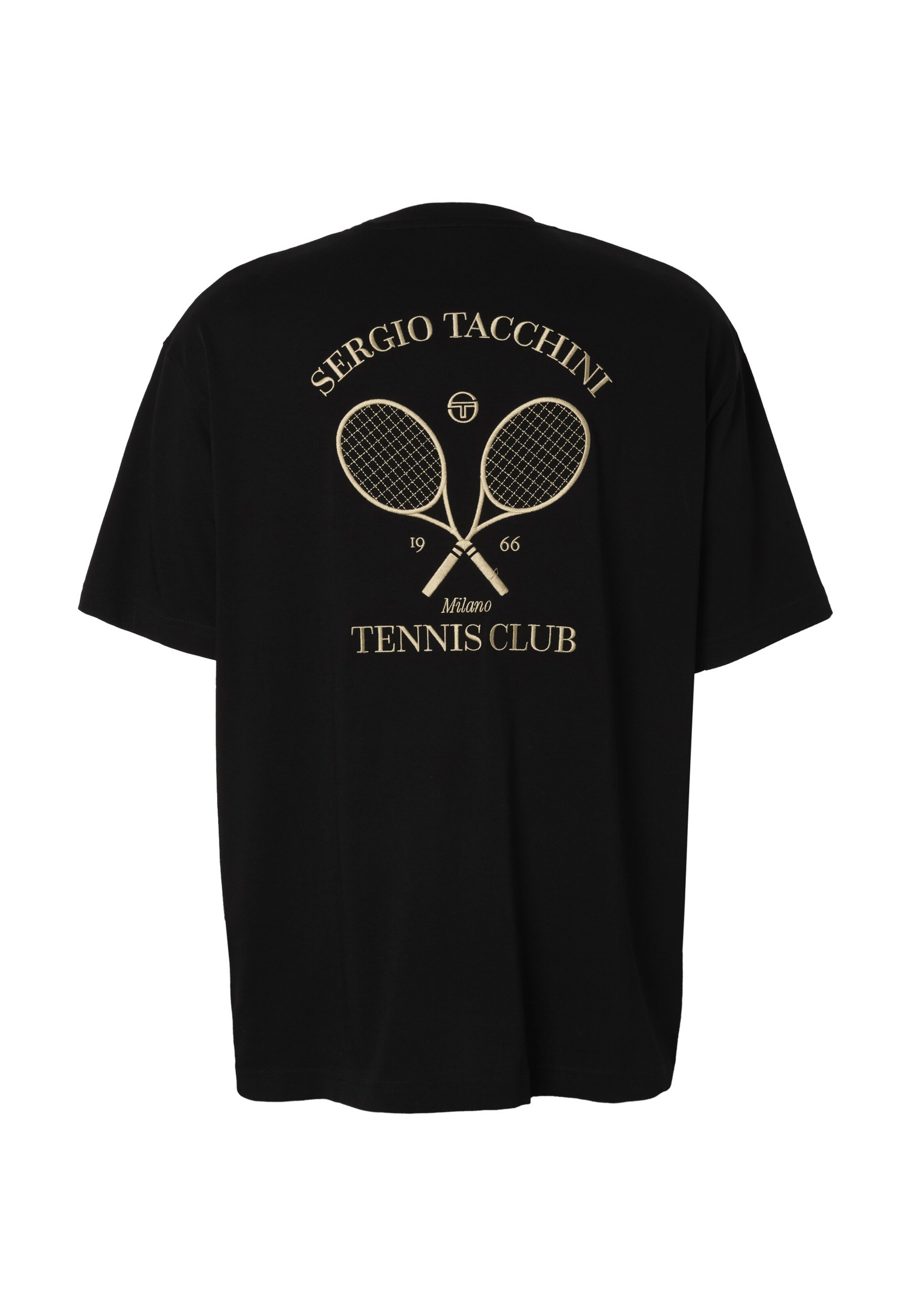 Maglia funzionale 'Britpop' di Sergio Tacchini in nero