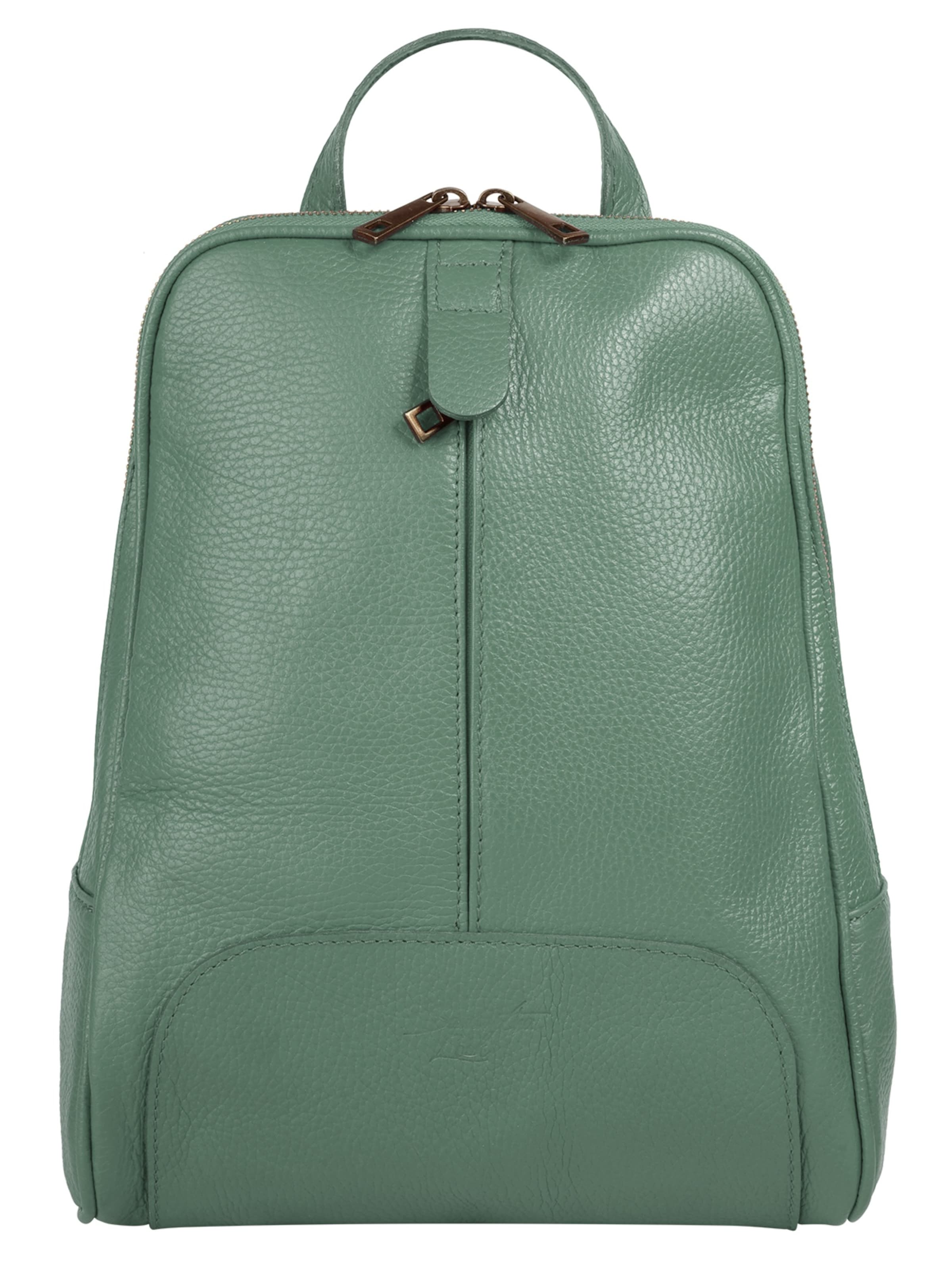 Samantha Look Backpack in Green: front