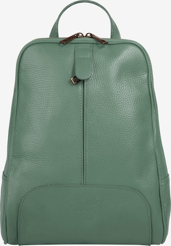 Samantha Look Backpack in Green: front