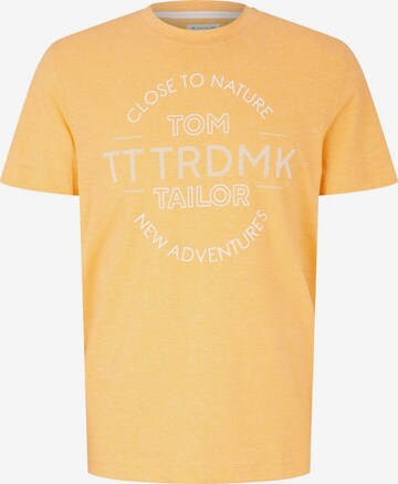 TOM TAILOR Koszulka w kolorze żółty: przód