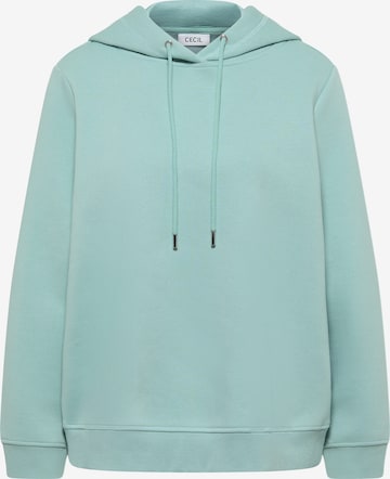 CECIL Sweatshirt in Blue: front