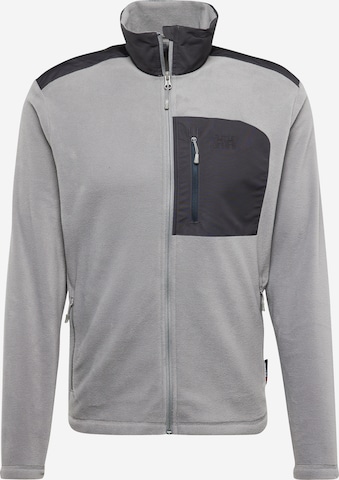 Veste en polaire fonctionnelle 'DAYBREAKER' HELLY HANSEN en gris : devant