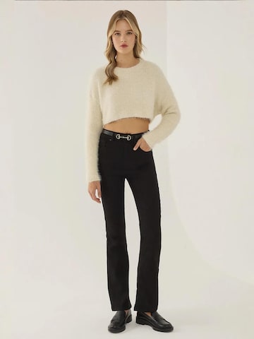 Pull-over Hiccup en beige