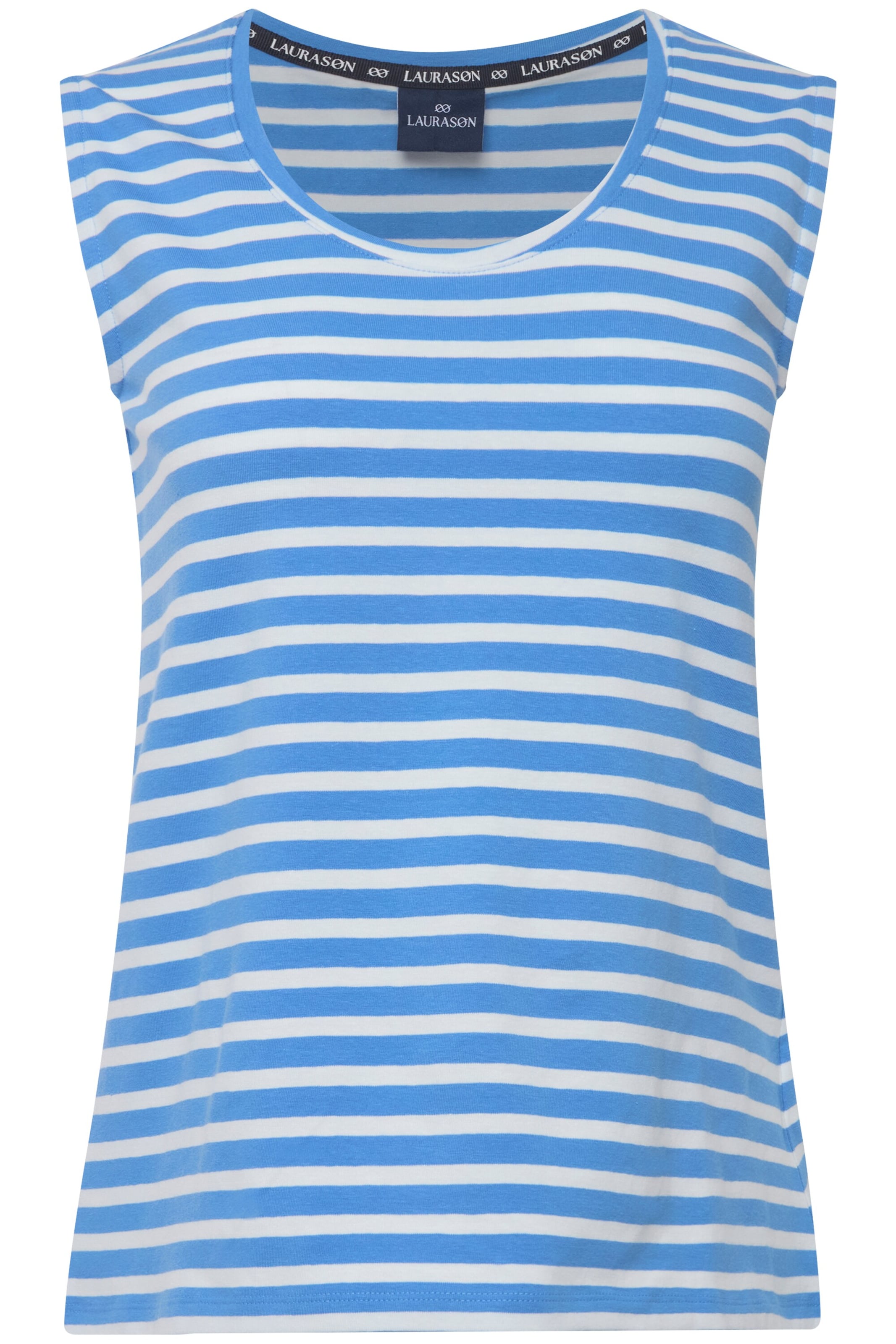 LAURASØN Shirt in Blauw: voorkant