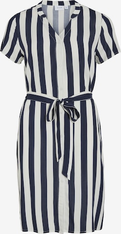VILA - Vestido en azul: frente