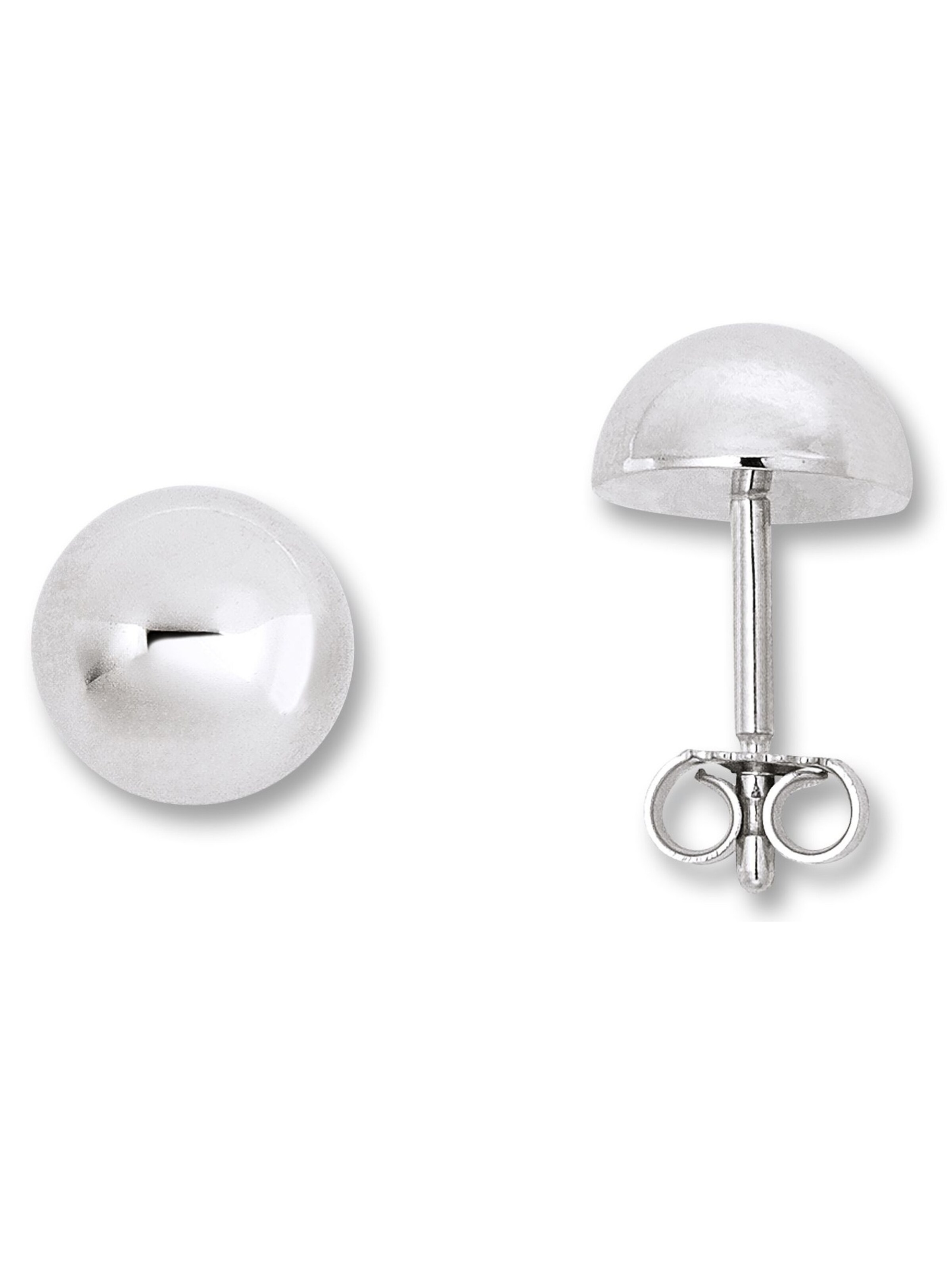 ONE ELEMENT Earrings in Silver: front
