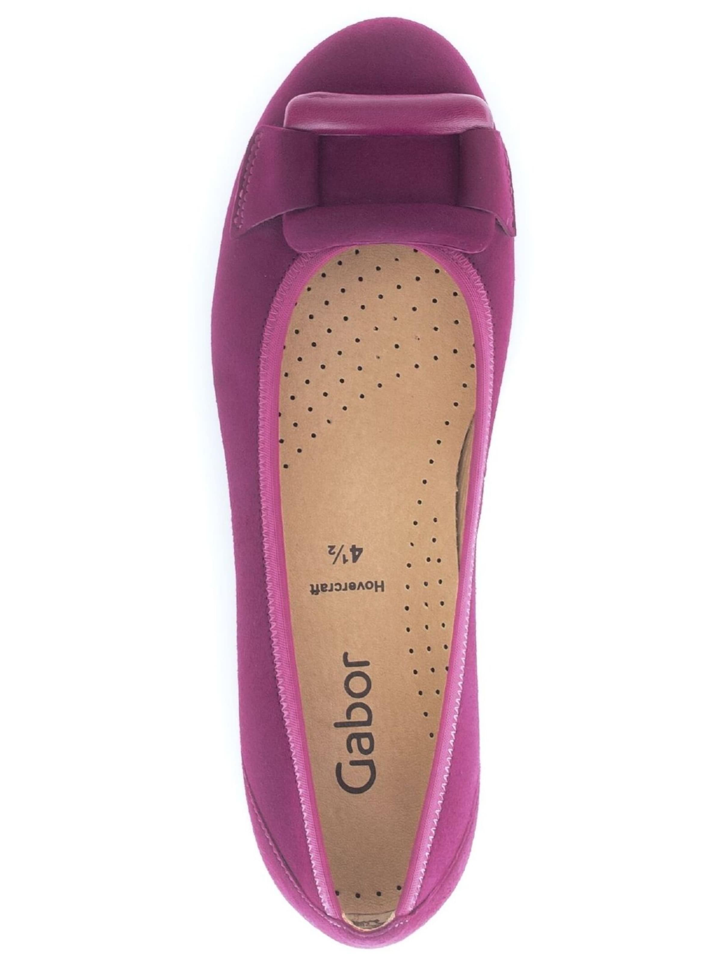 GABOR Ballet Flats in Purple