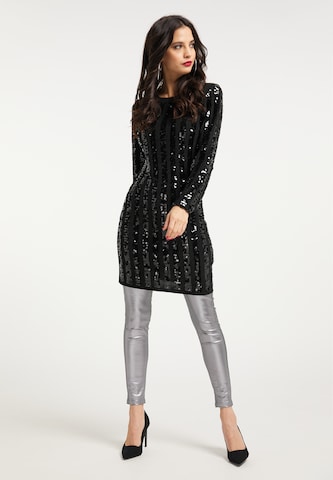 faina Knitted dress in Black