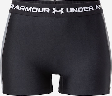 UNDER ARMOUR Скинни Спортивные штаны в Черный: спереди