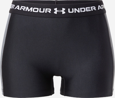 UNDER ARMOUR Sportske hlače u siva / crna / bijela, Pregled proizvoda