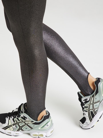 VILA Skinny Leggings 'SYLVIE' in Silver