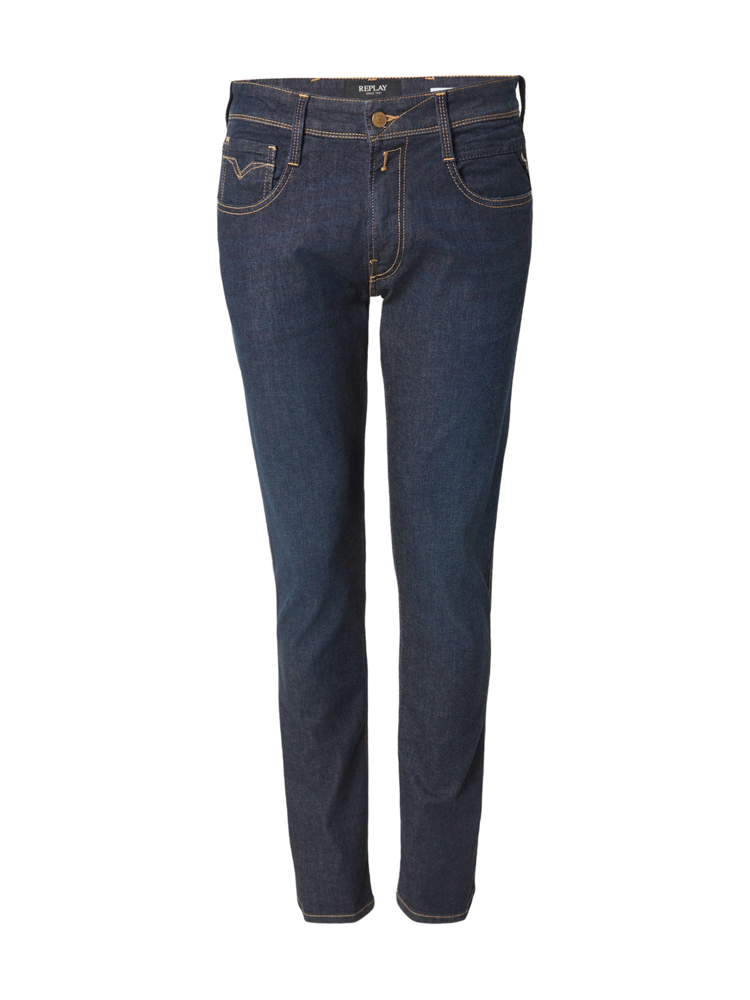REPLAY Regular Jeans 'ANBASS' i blå: framsida