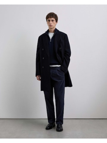 Scalpers Обычный Брюки со складками 'Firenze' в Синий: спереди