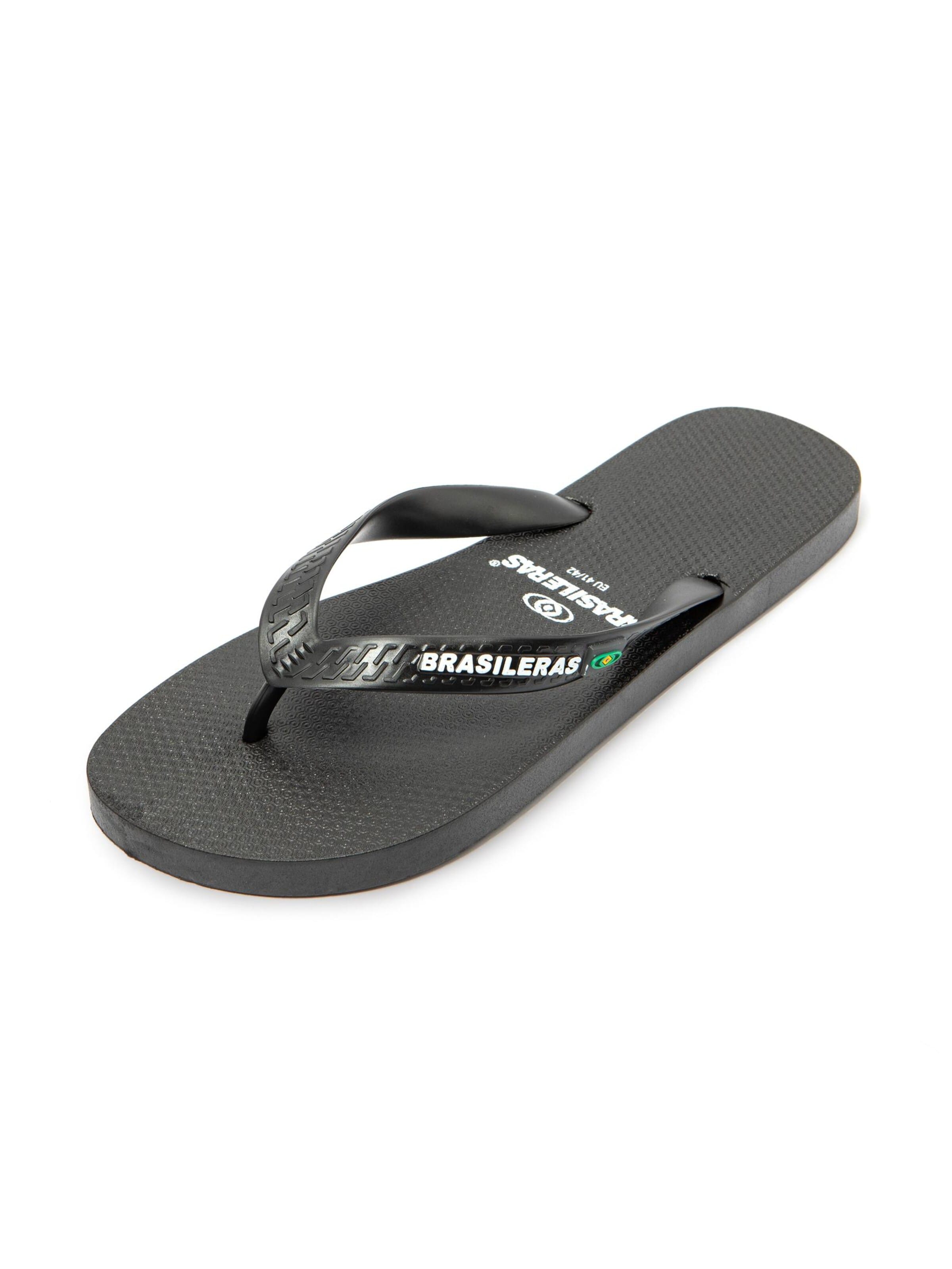 Brasileras Beach & Pool Shoes 'Classic Pro M' in Black: front
