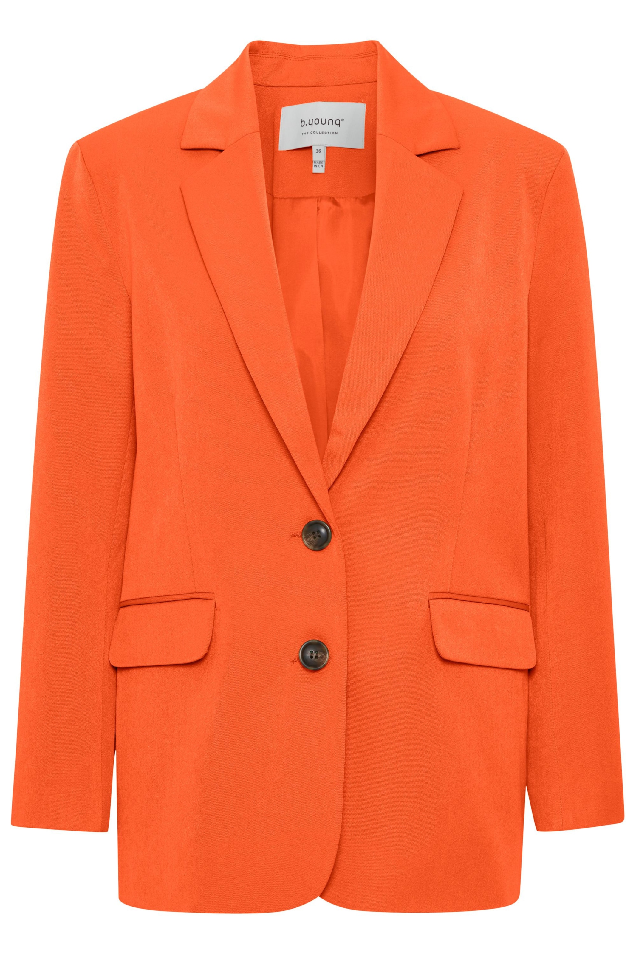 b.young Blazers 'Estale' in Oranje: voorkant