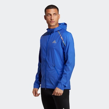 ADIDAS SPORTSWEAR Sportjas 'Marathon' in Blauw: voorkant