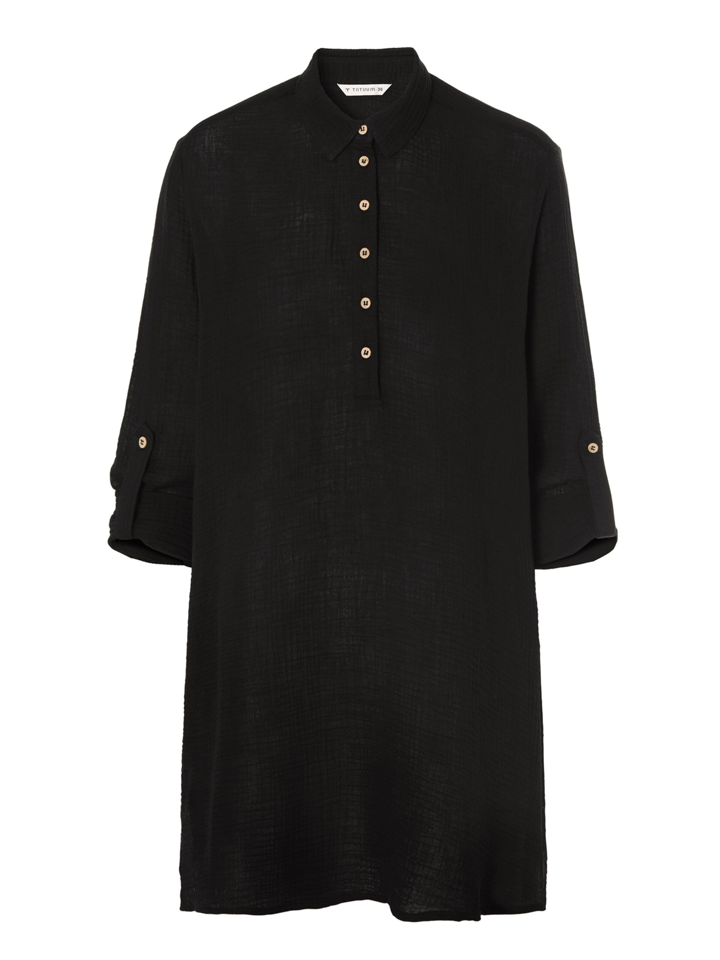 TATUUM Туника 'YOLA' в Черный: спереди