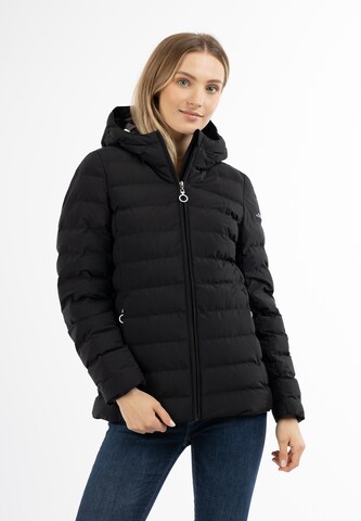 DreiMaster Maritim - Chaqueta de invierno en negro: frente