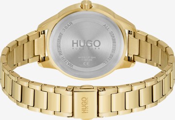 HUGO Analoog horloge 'Friend' in Goud