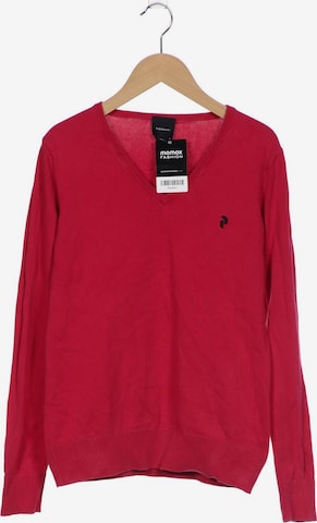 PEAK PERFORMANCE Sweater & Cardigan in M in Red: front