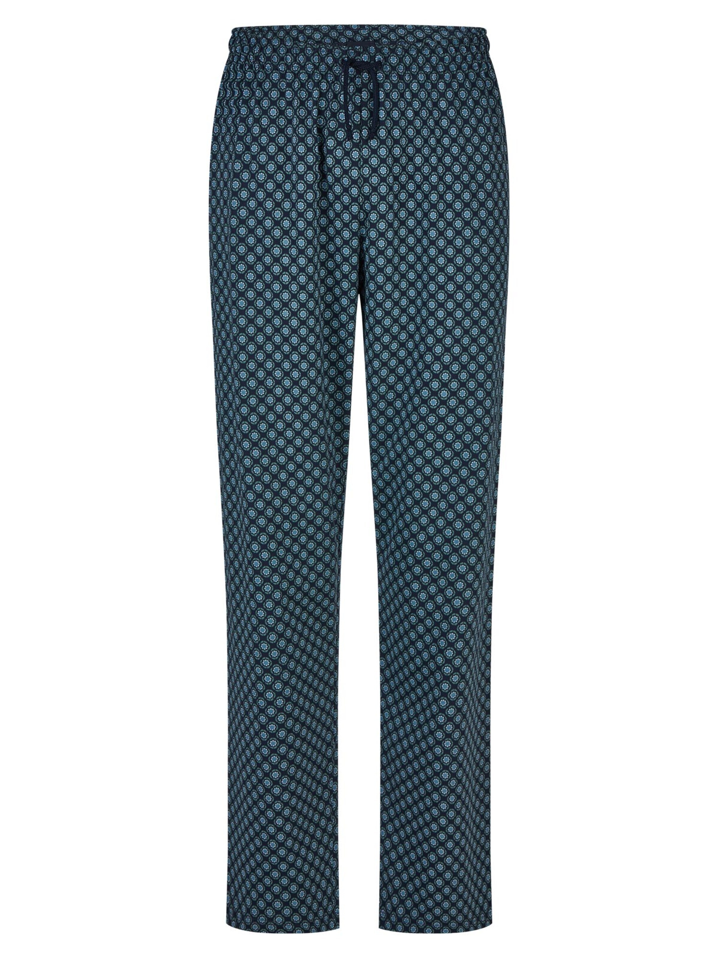 Ammann Pajama Pants 'Mix & Match' in Blue: front